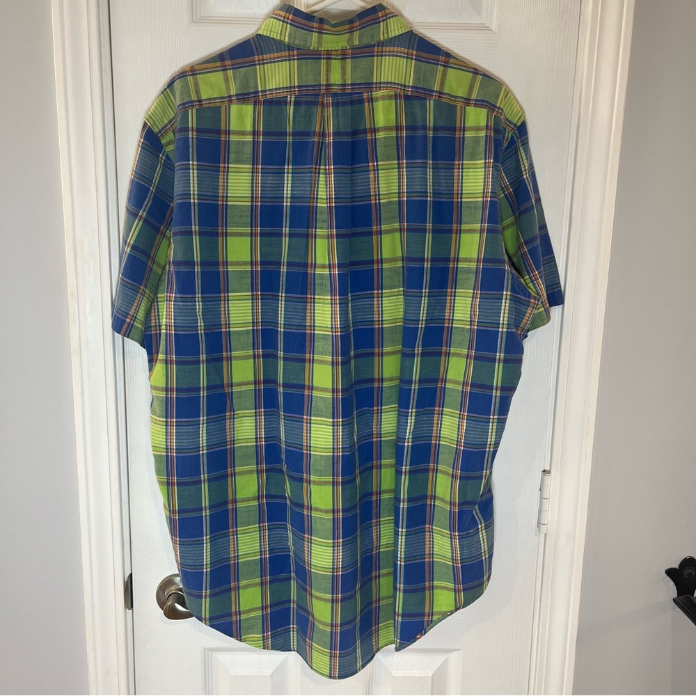 Ralph Lauren Men's Classic Fit Plaid Button-Down Shirt Size Large - Picture 2 of 5